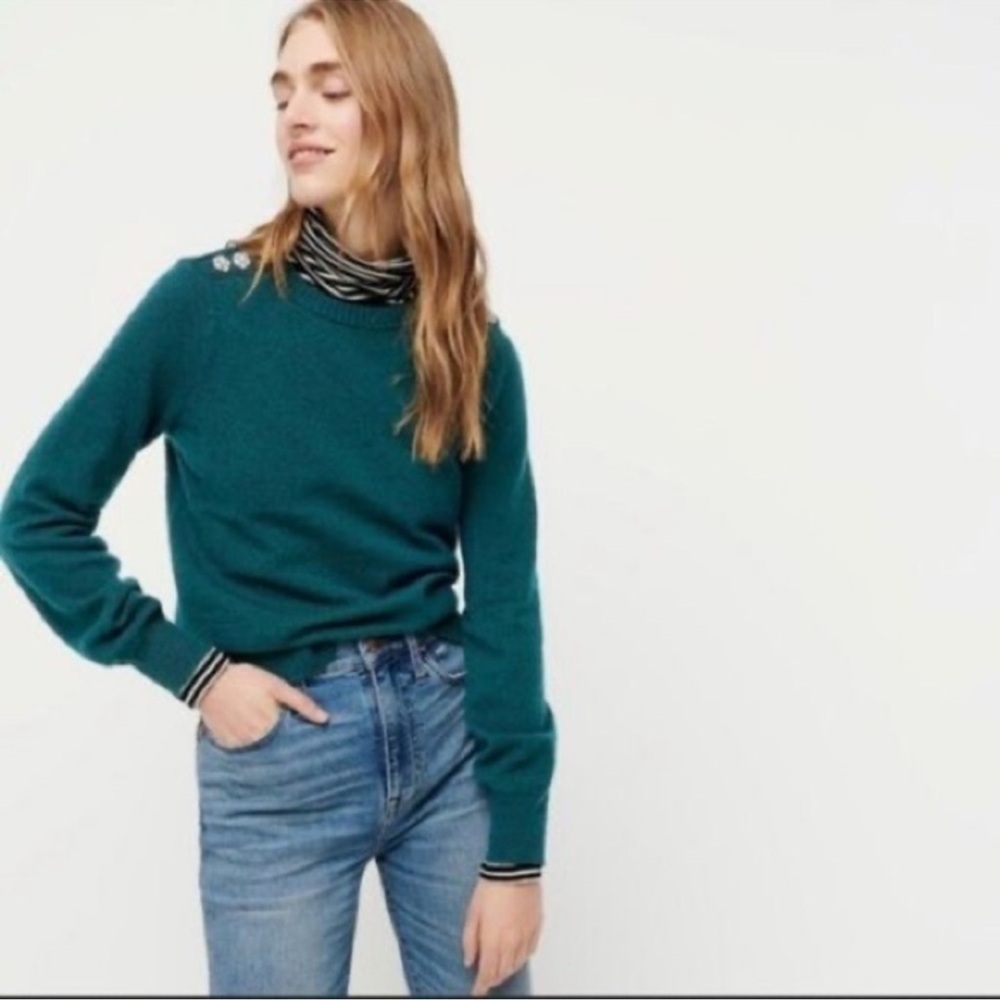 J. Crew Rhinestone Sweater